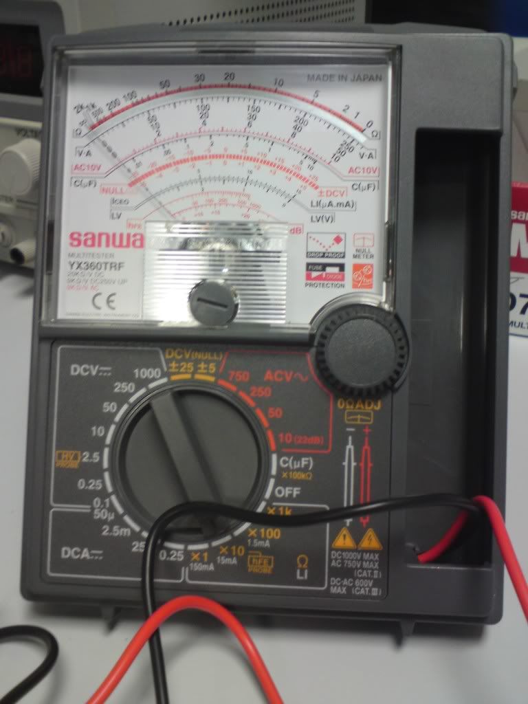Ohmmeter Function Of Analog Ohmmeter
